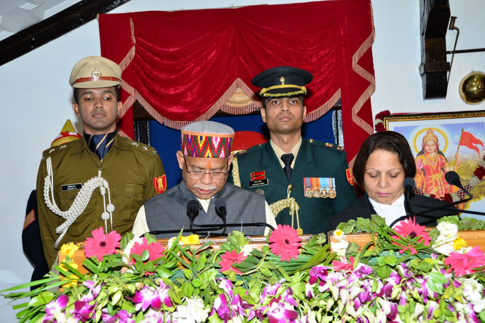 शिव प्रताप शुक्ल ने हिमाचल प्रदेश के राज्यपाल पद की शपथ ली